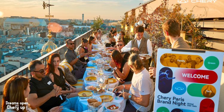 Chery Paris Marka Gecesi’nde Küresel Kullanıcıları ile Bir Araya Geldi!