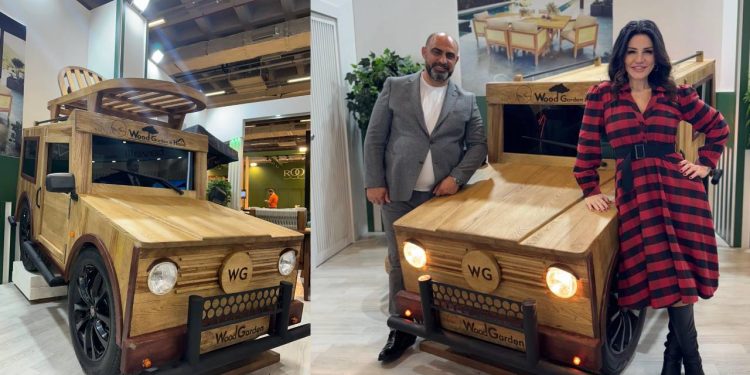 Uluslararası İstanbul Mobilya Fuarı’nda Ağaçtan Araba Dikkat Çekti