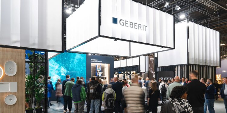 Geberit’in büyüleyen sıhhi tesisat teknolojileri, ISH 2025 fuarının gözdesi oldu